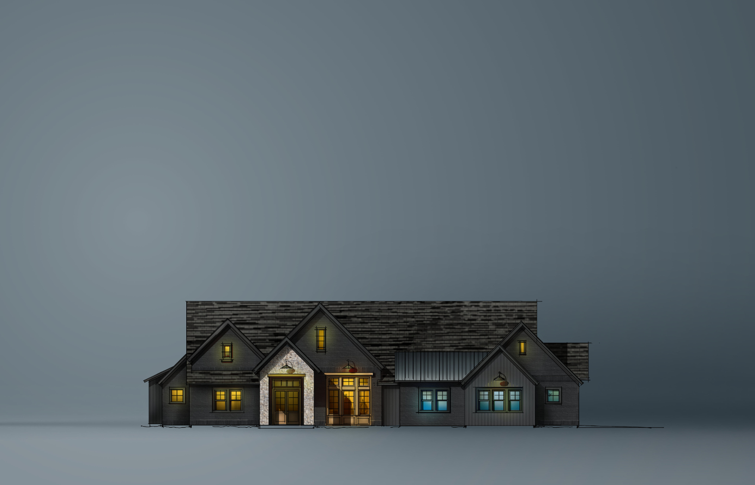 The Black Farmhouse - Roberth Jordan